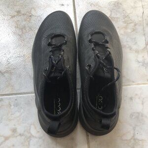 Black Ecco Biom Sneakers Yak Leather EU 41